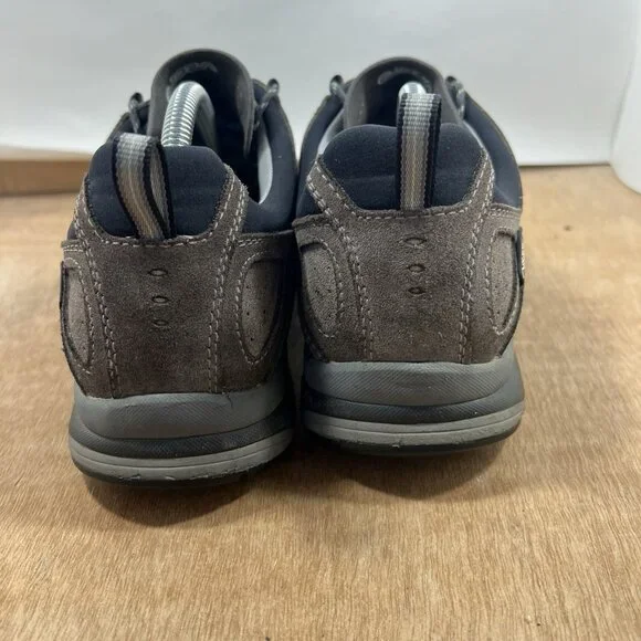 Asolo Low Top Suede Hiking Approach Boots Shoes Mens Size 10.5 Black Grey - Picture 4 of 10